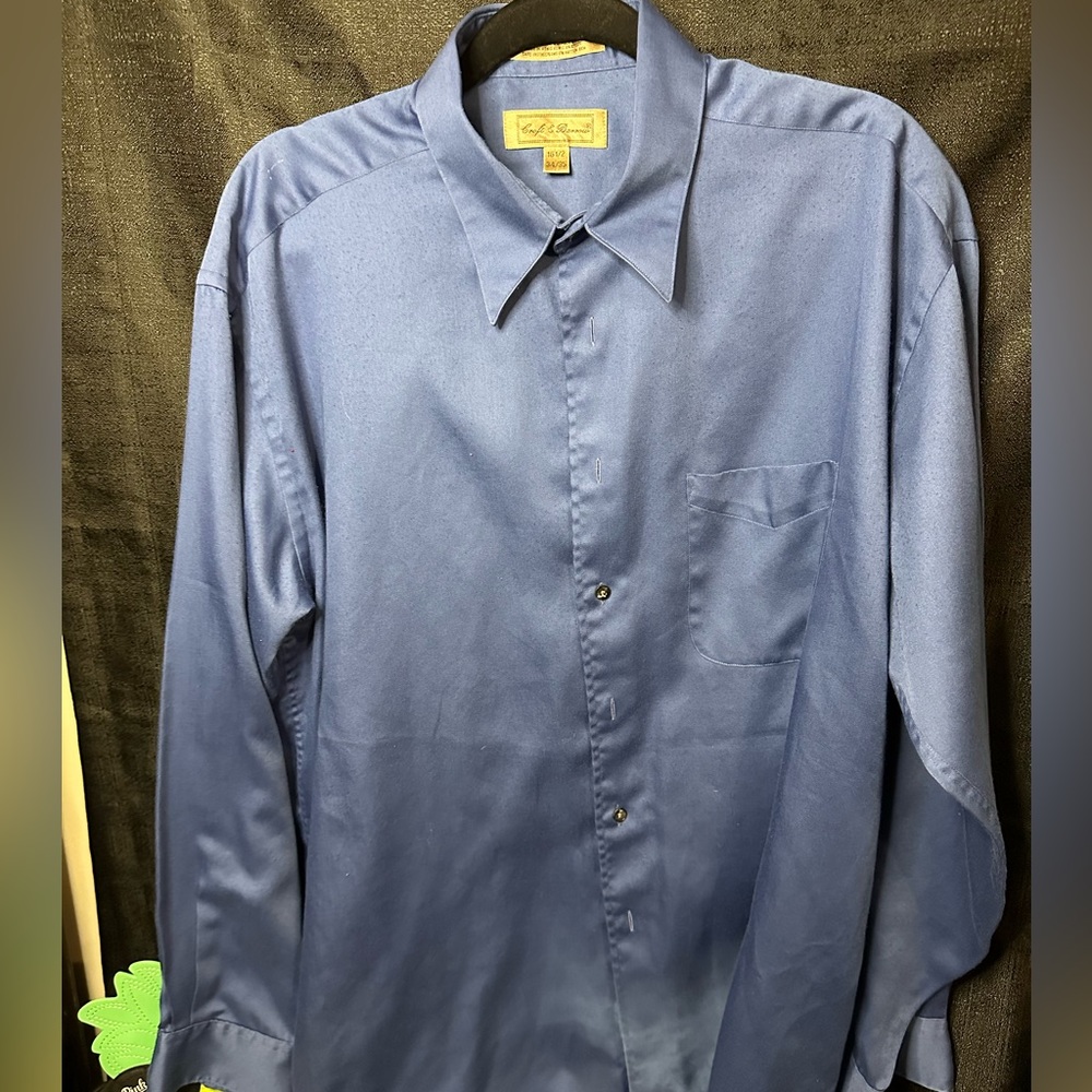 Blue Croft & Barrow Men's Shirt